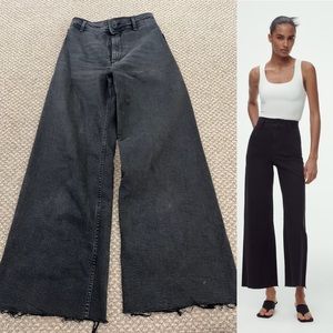 Zara Black Marine Jeans!! Size 2!